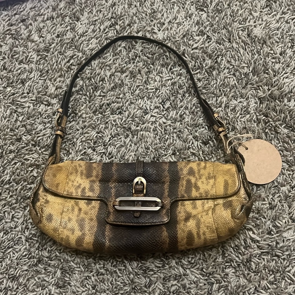 Jimmy Choo python handbag purse